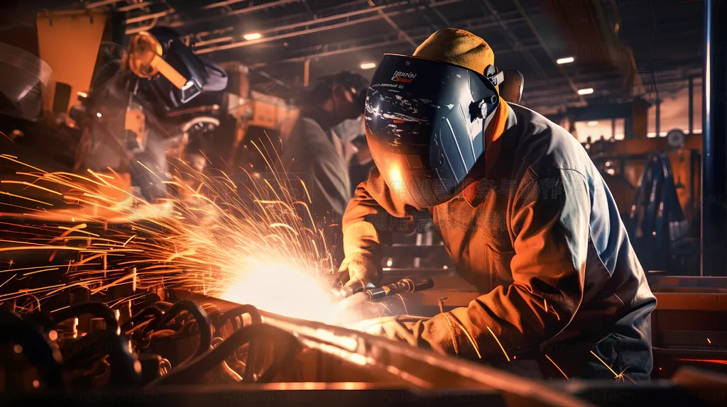 AmGrainTech workshop welding of structural components